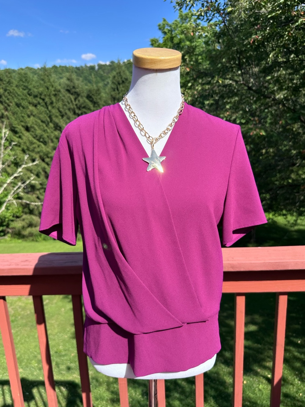 MM Lafleur Antonia Top Magenta
